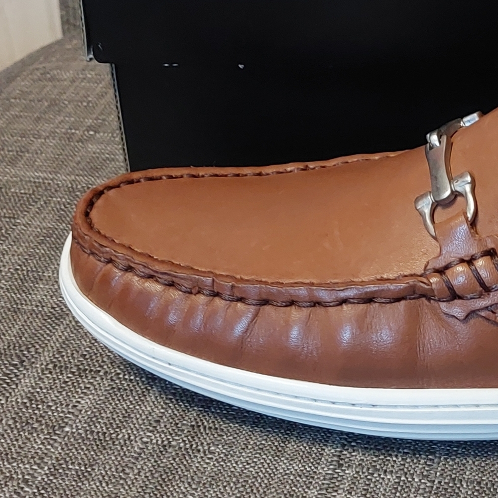 Marc Joseph Kids Leather Loafers SIZE 5 - Picture 2 of 10